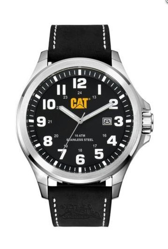 Reloj Cat Pu141, 100mts Sumergible, Malla De Cuero
