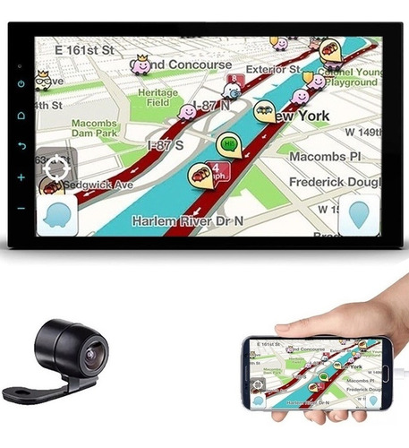 Central Multimídia Faaftech Mp5 Espelhamento Ios Android Câm