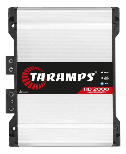Amplificador Para Vehiculo Taramps, Hd2000 2000 W 2 Ohms