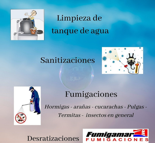 Imagen 5 de 5 de Fumigaciones Sanitizaciones Tanques De Agua Costa Atlantica