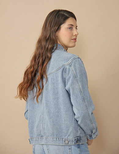 Campera Jean Flecos Importada Upminorista