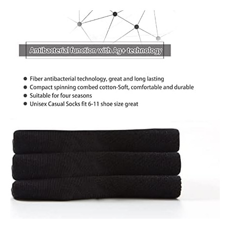 Hostecco Calcetines Resistentes Al Olor Para Hombres Y Mujer