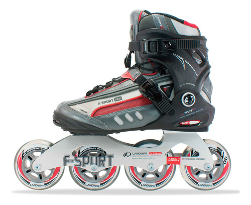 Patines Semiprofesionales Landway Adulto Goma Aluminio