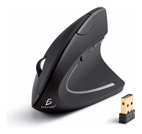 Mouse Inalámbrico Vertical Ergonómico No Recargable De 2.4gz