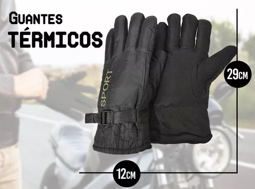 Guantes para el Frio de Invierno Guantes de Snowboard para moto Nieve  Viento