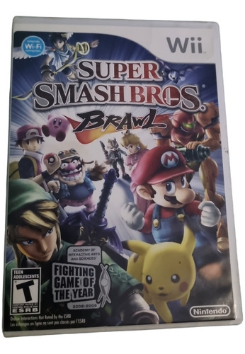 Super Smash Bross Brawl Wii Fisico (Reacondicionado)