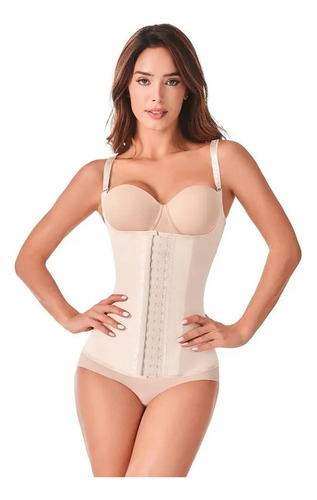 Fajas Colombianas Ann Chery Chaleco 4020 Latex Reductiva