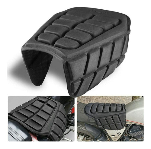 Cojín De Asiento De Motocicleta, Funda De Asiento De Motocic