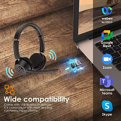Auriculares Bluetooth compatibles para teléfono celular, auriculares  inalámbricos V5.1