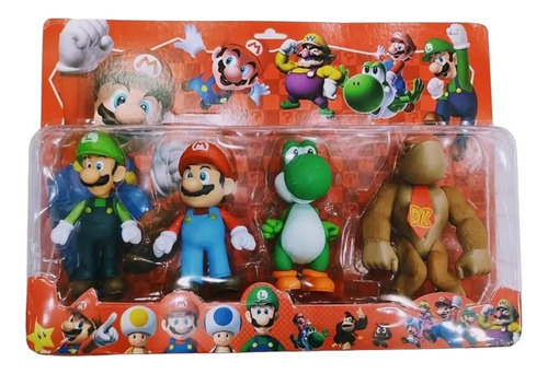 Set De Muñecos Mario Bross La Pelicula