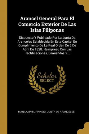 Libro Arancel General Para El Comercio Exterior De Las Is...