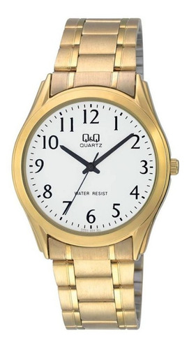 Reloj Para Unisex Q&q Q594 Q594j004y Dorado