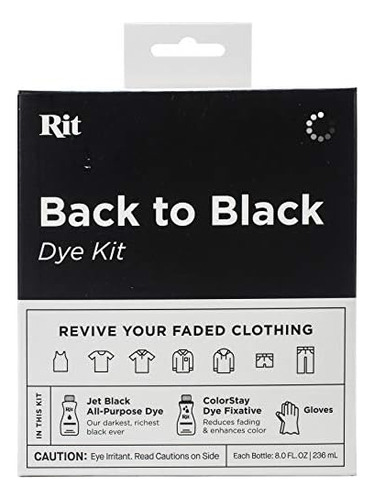 85857  Tie Dye Kit Back2black, Volver Negro