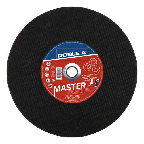 Disco Doble A De Corte Master T41 - 350×3.2 Mm 