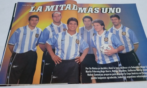 El Grafico 4159 Boca Copa America. Riquelme, Palermo (Usado)