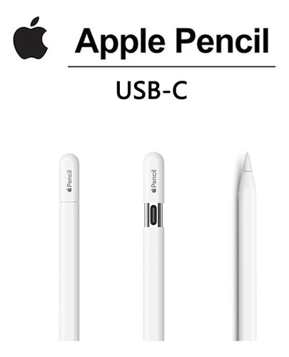 Caneta Apple Pencil Usb-c Para Ipad 10, Air, Pro Lançamento