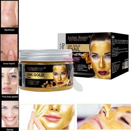 Mascarilla Facial Peel Off Elimina Impurezas Blanqueadora