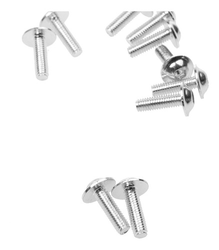 Tornillos De Ajuste 20mm X 6mm De Plata