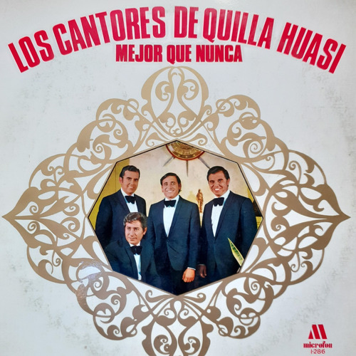 Vinilo Los Cantores De Quilla Huasi (mejor Que Nunca)