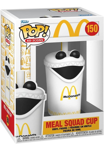 Funko Pop Ad Icons Mcdonalds Meal Squad Cup
