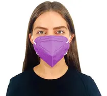 Comprar Cubrebocas M95i De 5 Capas Lutema Rosa Maximo Comfort 5 Pzas Color Violeta