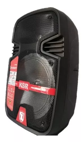 Bafle Amplificado Ksr Gem-5908 Recagable Bluetooth