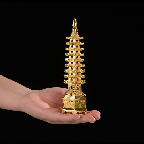 . Pagoda De Cobre Fengshui Torre Wenchang El Negocio Se