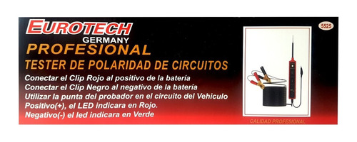 Imagen 5 de 9 de Punta Lógica Digital Test Polaridad Circuitos - Eurotech