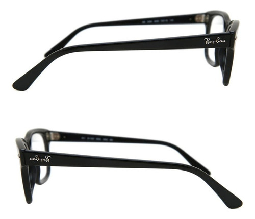 Ray Ban Mr Burbank 5383 Armazón Color Negro Talle L
