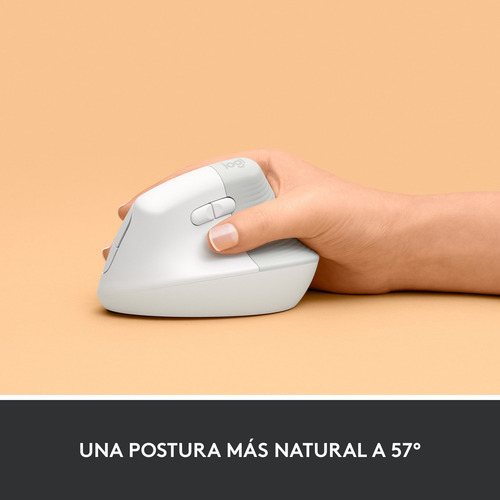 Mouse Logitech Lift Inalámbrico Ergonómico Sensor Óptico Bla