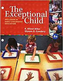 Bundle The Exceptional Child Inclusion In Early Childhood Ed