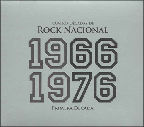 Cuatro Decadas De Rock 1966 1976 Primera Decada 2cd Nuevo