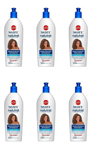 Sos Natutrat Manutençao Intensiva Skafe 300ml-kit C/6un