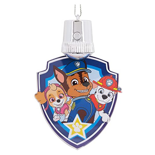 Adorno De Navidad Luces Led De Paw Patrol Chase, Marsha...