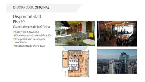 Arriendo De Oficina Isidora 3000 Piso 20