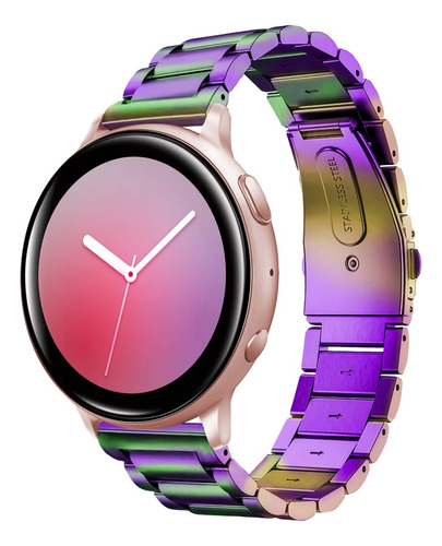 Correa Eslabones Premium Para Samsung Galaxy Watch Active 2