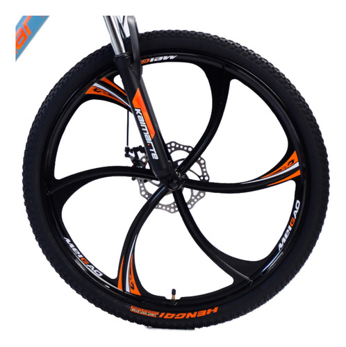Bicicleta Aro 26 Bike Roda Magnésio 21v Terra Viva Wct Fit Cor Azul-celeste