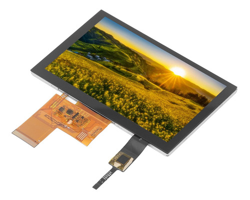 Pantalla Lcd Tft De 5 Pulgadas, 800 X 480 De Alta Resolución