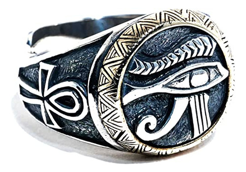 Anillo Del Ojo De Horus Ajustabl