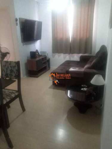 Imagem 2 de 14 de Apartamento Com 2 Dormitórios À Venda, 44 M² Por R$ 185.000,00 - Cidade Parque Brasília - Guarulhos/sp - Ap3055