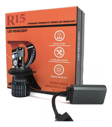 Kit Ampolletas Led Auto Camioneta 28.000 Lumenes Canbus