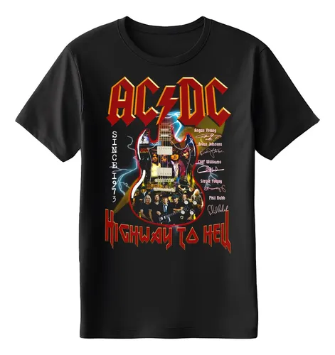 Playera Unisex Ac/dc - Estilo Y Comodidad | Meses sin interés