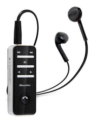 Audifono Bluetooth Bluedio I4 Intercambiables Negro