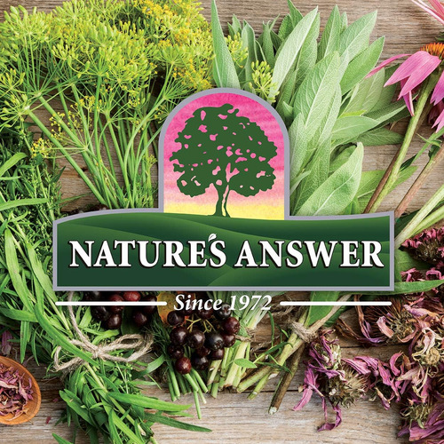 Natures Answer: gotas de gordolobo para los pulmones, té verde