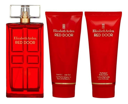 Elizabeth Arden Red Door 100ml +bl +gd Set Travel