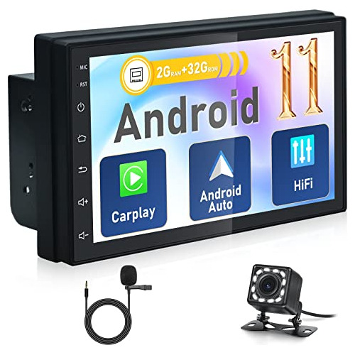 Android 11 Car Stereo De 7 Pulgadas 2g+32g Carplay Inal...