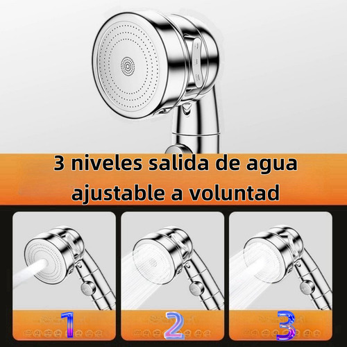 Regadera Ducha Acero Inoxidable Grifo Kit Para Lavar Cabello