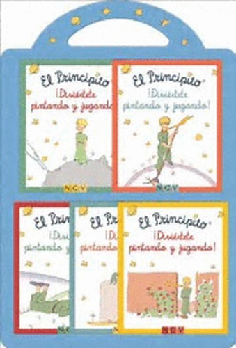 Libro El Principito. ¡diviertete Pintando Y Jugando!