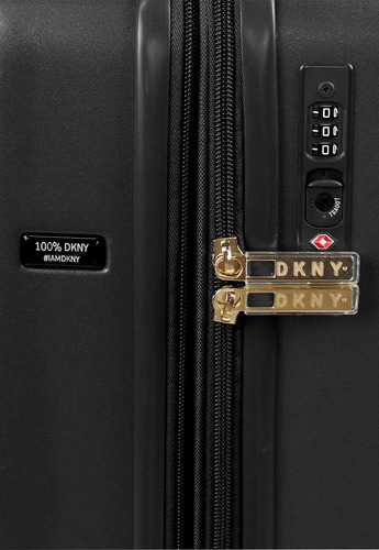 Pack 2 Maletas Donna Karan Lucerna M 20kg + L 23kg Negra Dkn