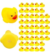 Comprar 50 Juguetes De Baño De Patitos De Hule Chillones Para Bebés